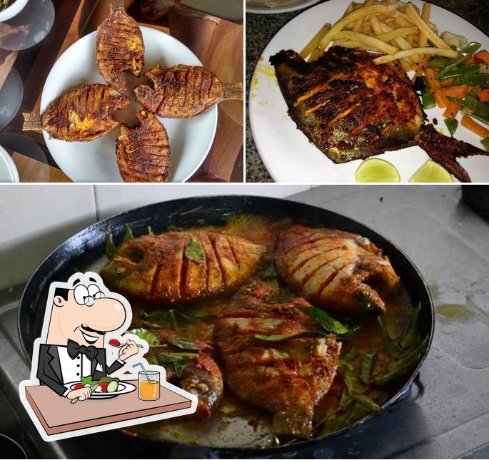 Food at Muttath Hotel