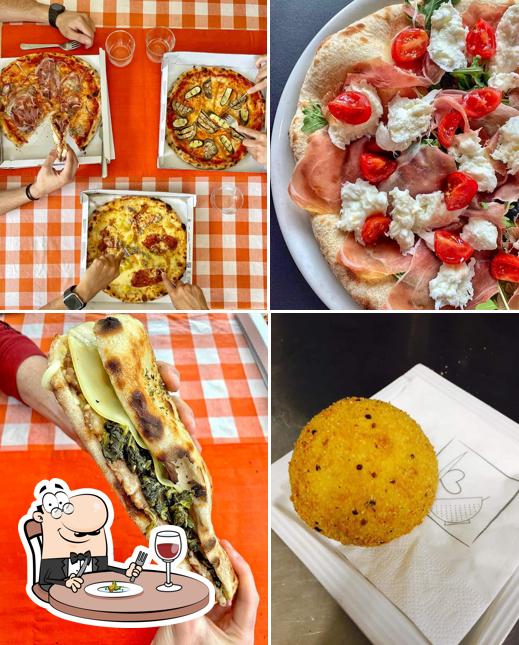 Cibo al Pizzeria Manimpasta