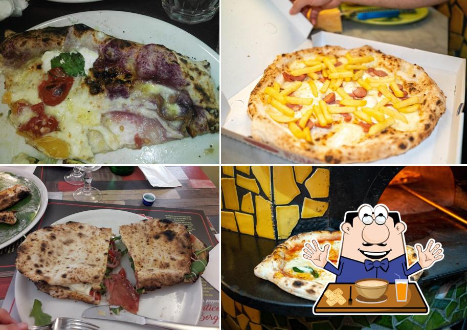 Cibo al Ristorante pizzeria antico Borgo Ai vergini pizzeria napoli centro storico rione sanita’