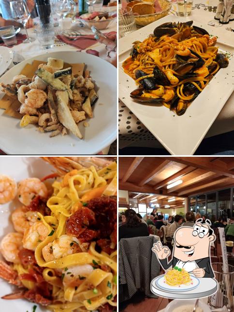 Spaghetti alla carbonara al Ristorante Pizzeria Le Querce