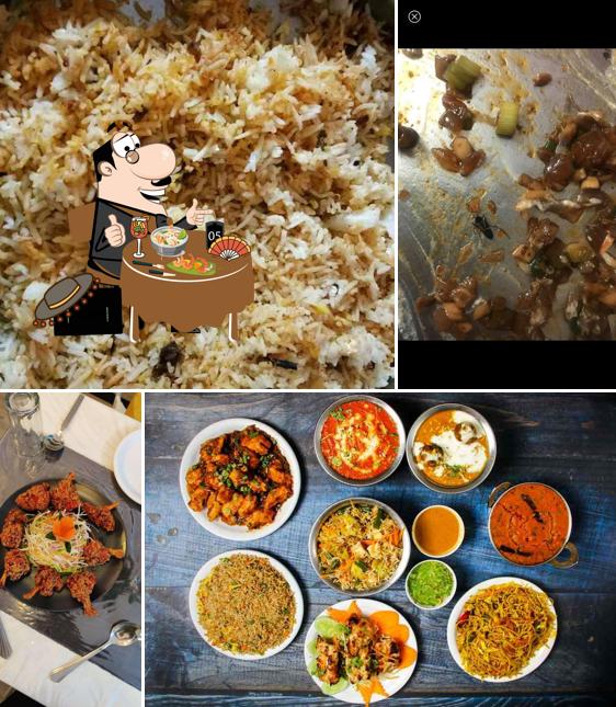 Food at Spicy hut restaurant