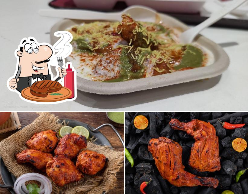 Get meat meals from the menu Get meat meals from the menu