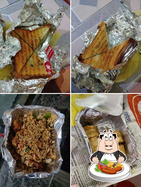 Food at The Marvel's Cafe