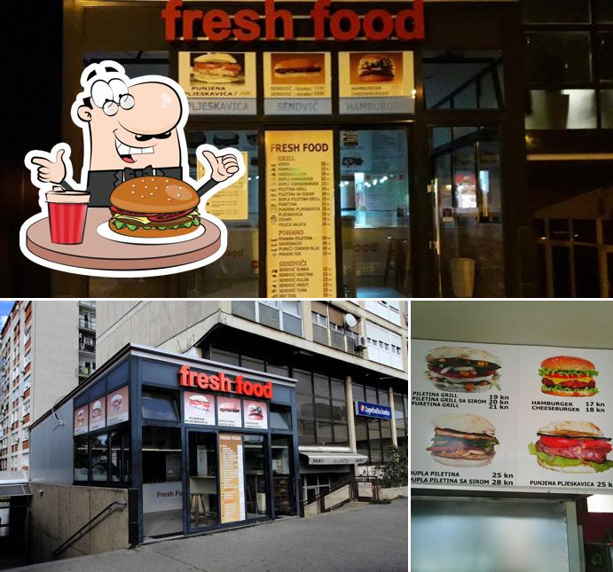 Gli hamburger di Fresh food potranno soddisfare molti gusti diversi