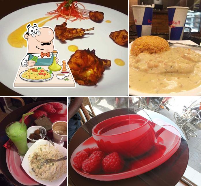 Food at Loca Moca Cafe