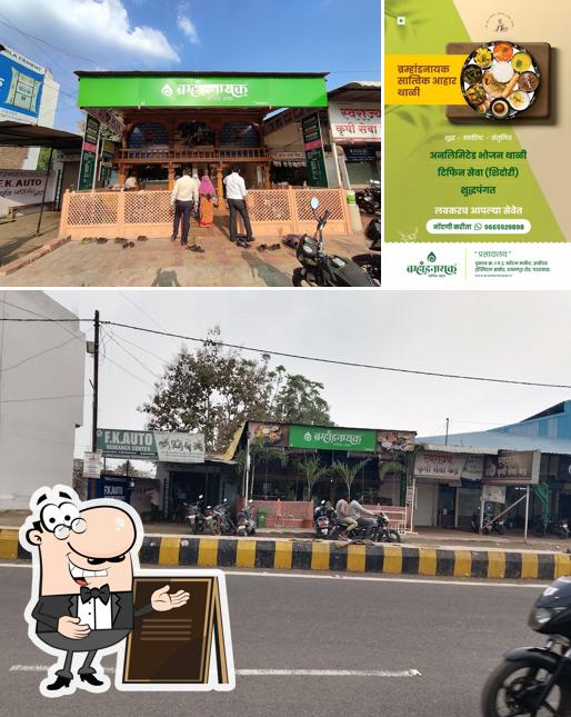 This is the photo showing exterior and interior at Bramhandnayak Satvik Aahar