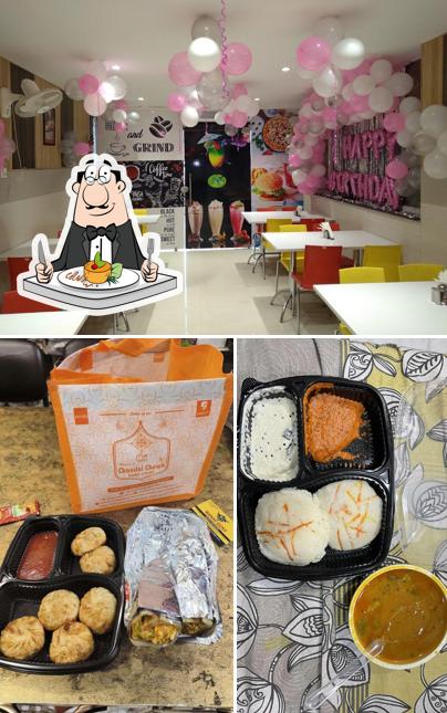 The picture of food and interior at CHANDNI CHOWK FOOD COURT