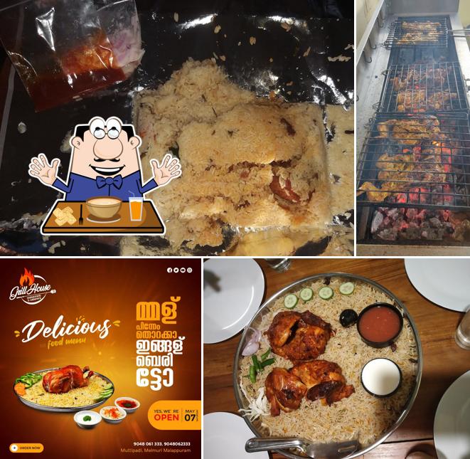Food at Grill House Restaurant