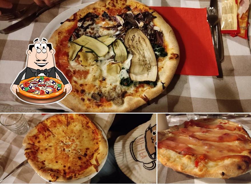 Prenditi tra le svariate varianti di pizza