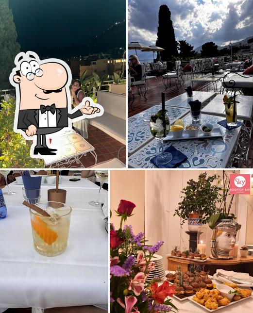 Dai un'occhiata agli interni di Sky Rooftop Bar & Restaurant Taormina