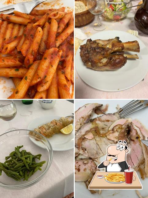 Patatine fritte al Albergo Ristorante La Fornace