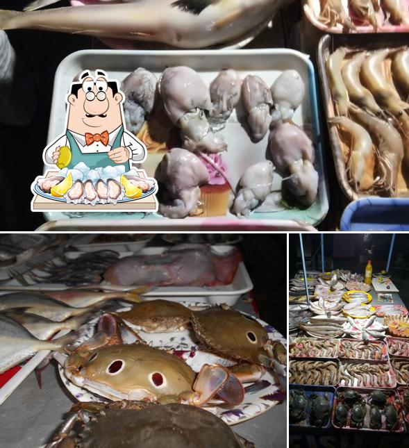 Oysters at Bakkhali Beach Shack
