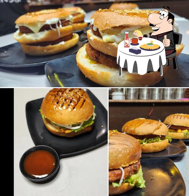 Try out a burger at Chai Sutta Bar, Port Blair