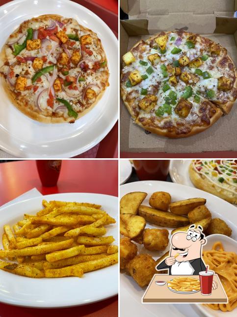 French fries at Laziz Pizza Puttur