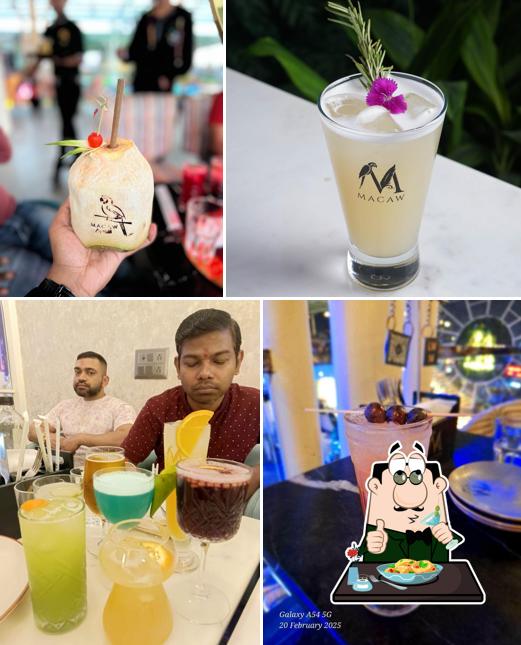 Food at Macaw By Stories