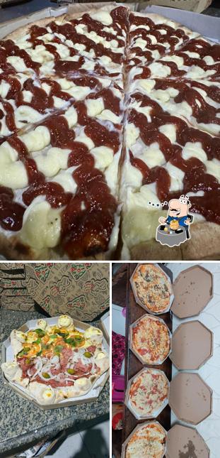 Platos en Pizzaria tentação