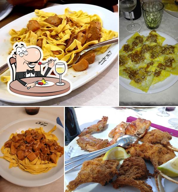 Tagliatelle al Ristorante "Da Wolfango" di Rinaldi Maico