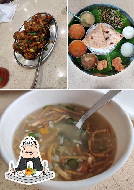 Food at Hotel Anand Bhavan