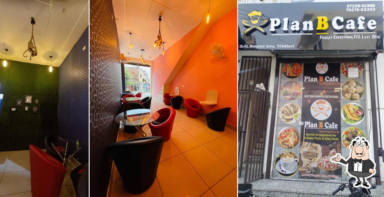 The interior of Cafe Bite
