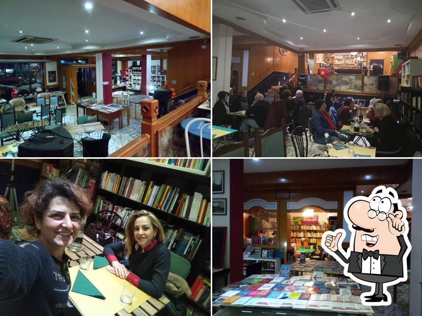 Dai un'occhiata agli interni di Caffè Letterario