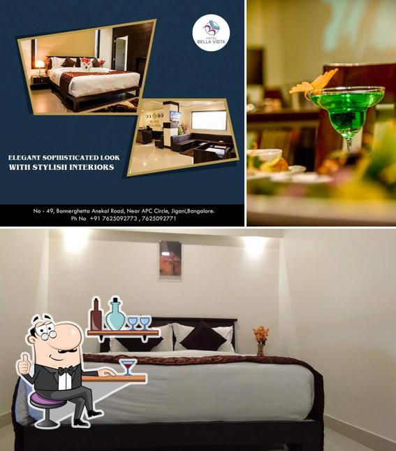 The photo of HOTEL BELLA VISTA’s interior and alcohol