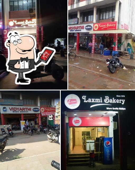 The exterior of Laxmi Bakery