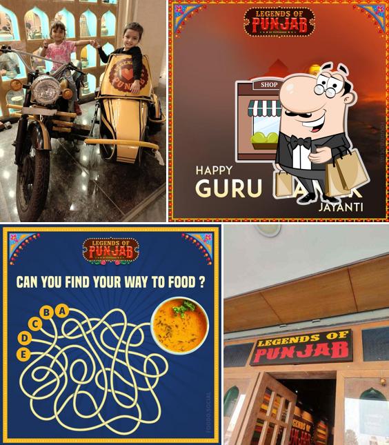 Enjoy the view at the outside area of Legends Of Punjab By Pepperazzi