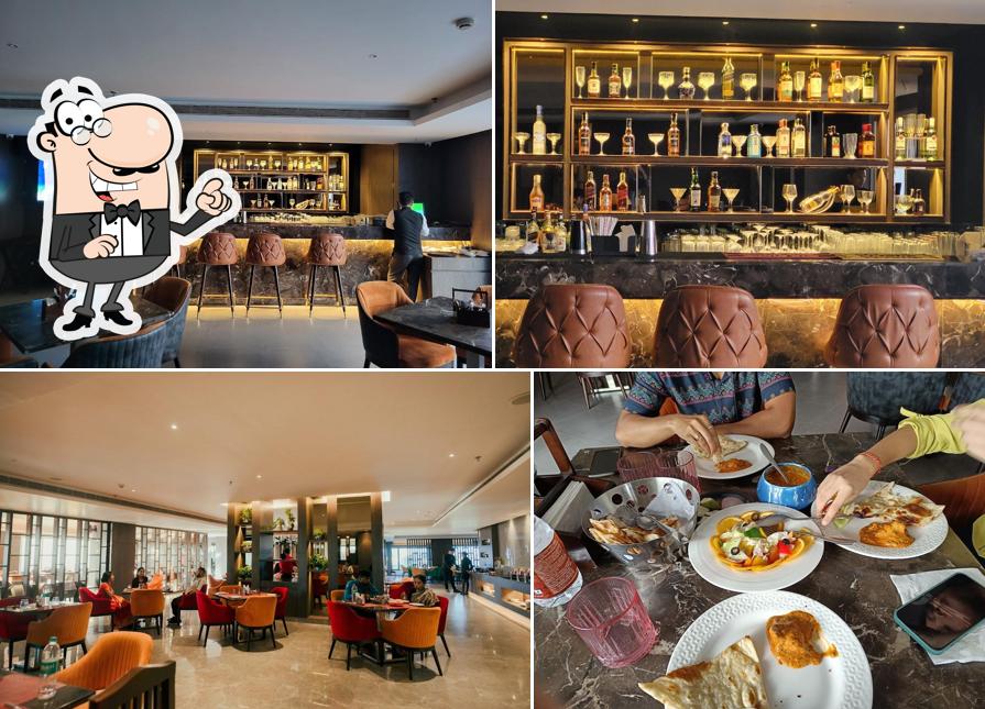 Take a seat at one of the tables at Level III 'ON' Ambrosia