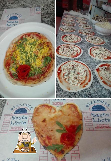 Prova una pizza a Pizzeria Santa Lucia la migliore che ci sia Settimo San Pietro