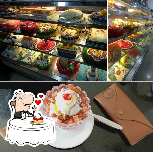 Flavours, Dattagalli Branch serves a variety of sweet dishes