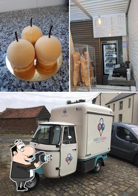 Glaces et Macarons