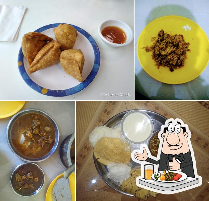 Food at Hotel Sandip