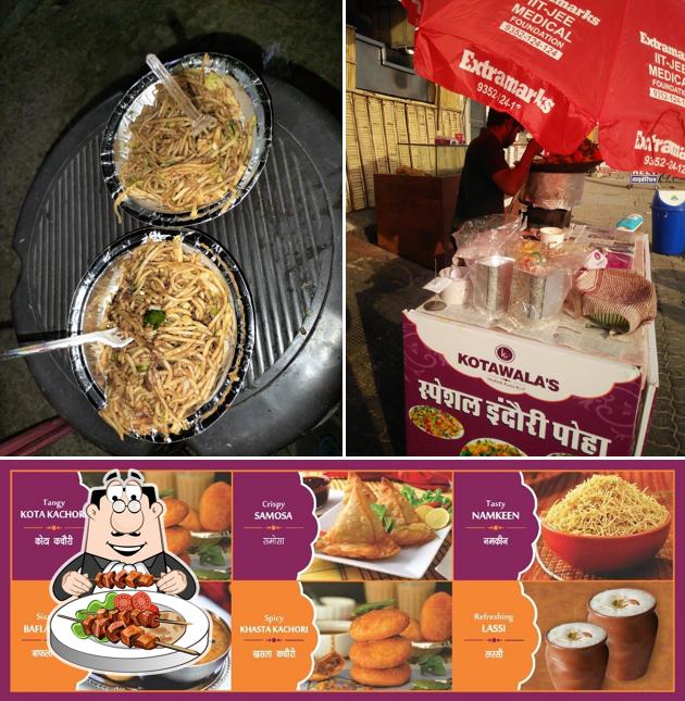 Food at Kotawala's Kota Kachori