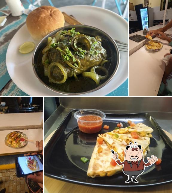 Meals at Lanny's Cafe - Goa