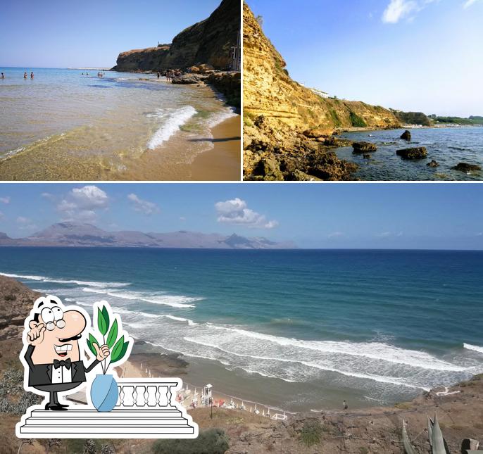 Gli esterni di Lido Baia Le Grotte - Balestrate