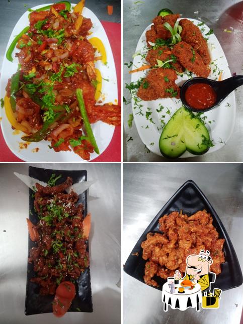 Food at Saffron Spice dhaba cum restaurant