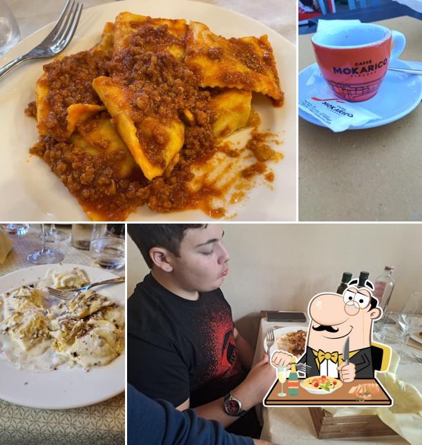 Platti al Trattoria Giotto Di Zarra Vito