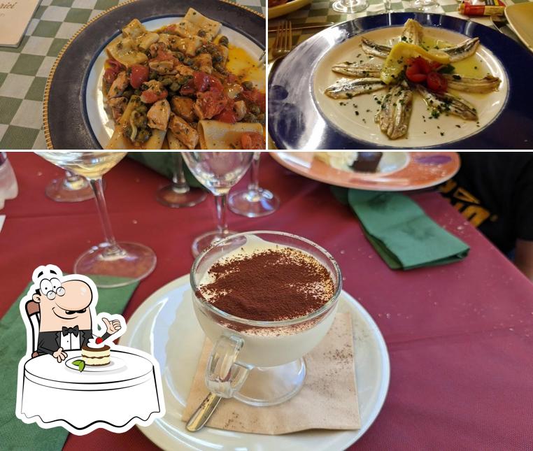 Tiramisù al Trattoria ligure l'ancora di Lerici