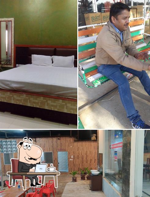 The interior of milan hotel and reastaurent