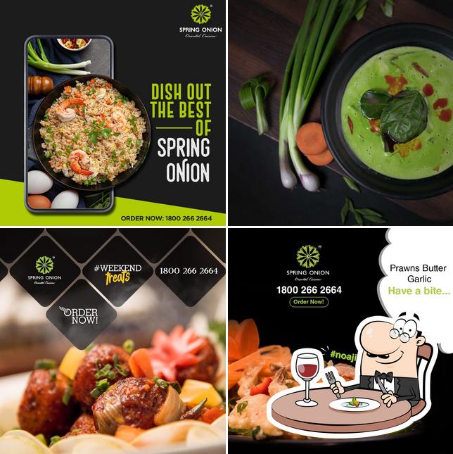 Food at Spring Onion Baner