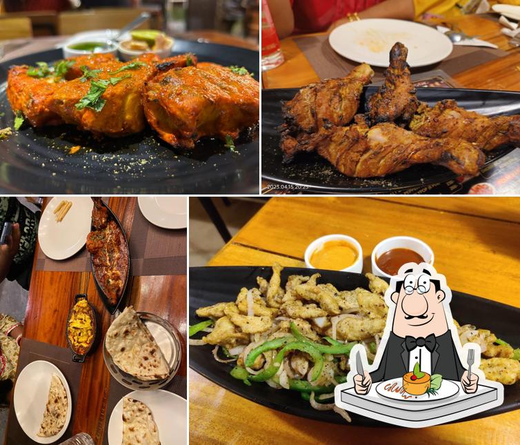 Tandoori chicken at The Earth Restaurant