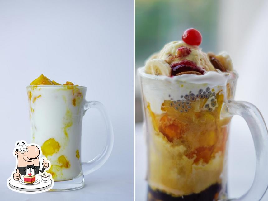 Enjoy one of the sweet dishes