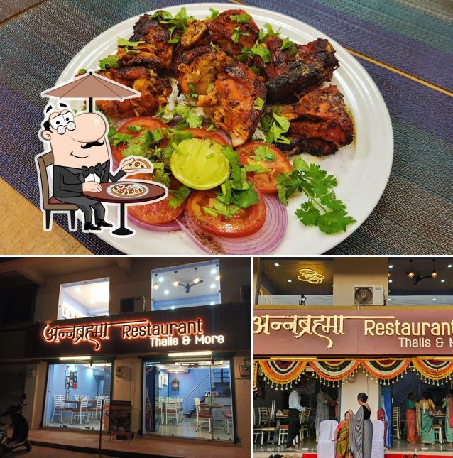 The exterior of Annabrahma Restaurant