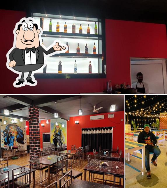 The interior of Apna Adda Restaurant & Bar