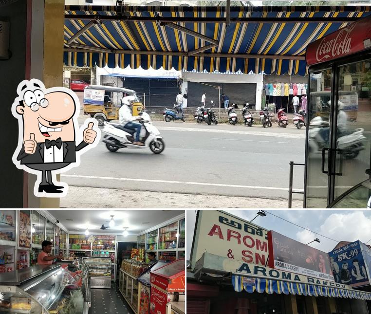 Here's a picture of Aroma Bakery & Snack Bar