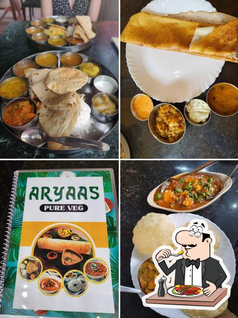 Meals at Aryaas Veg Restuarant