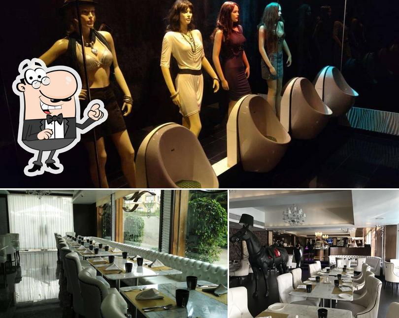 The interior of Café 24