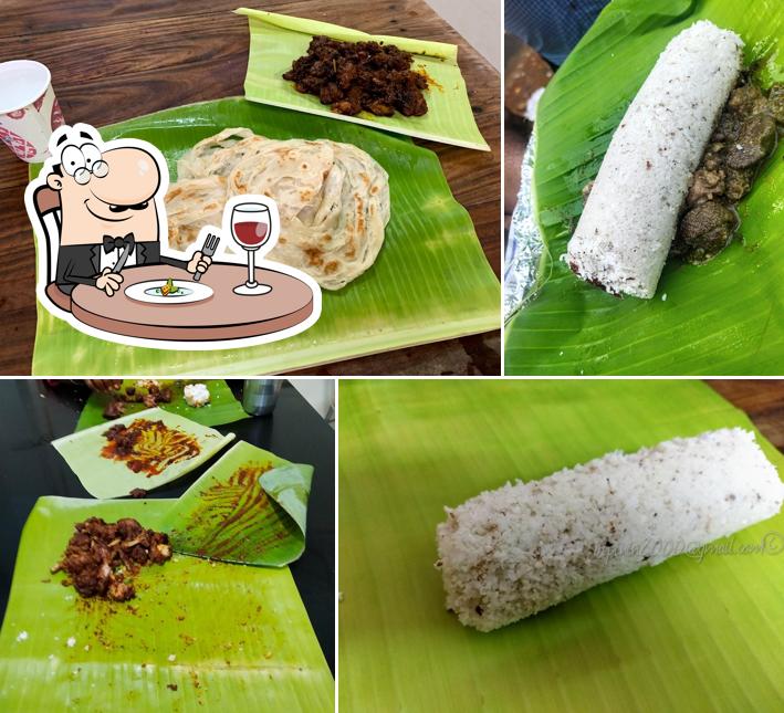 Food at Krishna Hotel