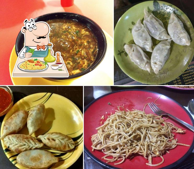 Food at Orchid Restaurant