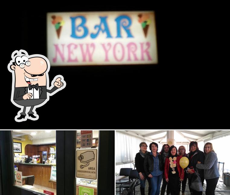 Gli interni di Bar New York Gelateria